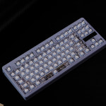 크리스탈 화이트 키캡 PC 체리 114키 아이페이 클리어 투명 LED 독거미 한무무 : MAKEY
