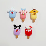 H0187 캐릭터 유광 컬러바 5종 데코덴파츠 폰케이스 탑로더 꾸미기 탑꾸 재료 : 반달이네집