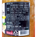 꿀레몬차(꽃샘식품 1L) 업소용 액상차 유리병 : 싼대로마트