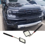 2PCS 자동차검사거울 자동차정비 탐지 미러반사경 5단 LED반사경 : 아름드리스토아