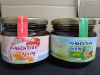 아싸대가야 딸기쨈 550g X 2개입 수제 딸기잼 잼 선물 선물용 세트 : 아싸 대가야