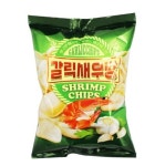 갈릭 새우랑칩 25g x 15개 새우과자 : 밀크익스프레스