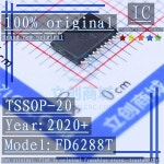 10PCS-50PCS FD6288T TSSOP-20 2020 V 3 상 게이트 드라이버 ESC 칩 + : 대성코리아04