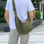 하프문백 휘뚜루마뚜루 유럽여행가방 반달크로스백 크로와상 : 스칼라코엘리