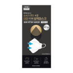 이안키퍼 방역마스크 KF94 대형 화이트 100매입 덴탈 마스크 : 서울건강사