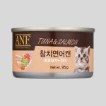 ANF 고양이캔 참치+연어, 95g, 1개 : 뚜뚜펫