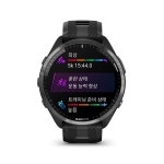 가민 포러너 965 러닝 GPS 스마트워치 블랙, 47mm : 가민 코리아