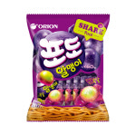 오리온 마이구미 알맹이 젤리 4종 세트 (리치, 자두, 포도, 키위) 216g : 미광스토어