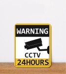 [I021]CCTV안내판 wifi 비설치안내판 녹화중 촬영중 표지판 포맥스 : 우드살롱상점