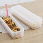 김밥재료보관용기 파스타면보관용기 파스타통 야채 사각 다용도 : 호이점방