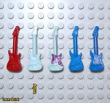 레고  악기 전기기타 Musical Instrument Guitar Electric 11640 Aqua : 아이엠브릭
