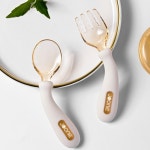 돌아기 숟가락 자기주도 초기 이유식 스푼 : 위켄드컴퍼니