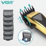 전기 전동 면도기 휴대용 VGR 바리깡 트리머 이 퍼 헤어 무선 머리 다듬기  같은 커팅 벡터 9000RPM  V-015 : 인터라이프
