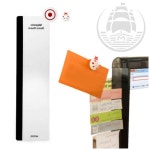 머천트맨 모니터메모보드300 AF2003 자석 좌 모니터옆메모 컴퓨터메모판 : 머천트맨