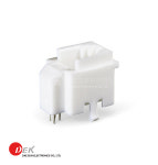 대은전자 DEK 616PCB4-CI (WHITE) RJ9 모듈라잭 4P4C S/T PCB DIP타입 : 주성컴포넌트 주식회사