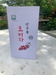 유기농 문경오미자 청 선물세트300mlx2개 산고을농원 자연농축 엑기스 : 산고을 농원 순담 오미자