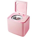 휴대용 세탁기 8L 미니 스마트 깨끗한 가벼운 옷 아파트 기숙사용 RVS핑크 : 쇼핑걸즈5