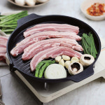 보트너 통주물 원형구이팬 고기구이팬 주물팬 고기불판 삼겹살불판 (4110) : 토탈하우스