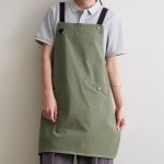 데일리 앞치마 플로리스트 카페 뷰티샵 미용실 공방 예쁜 유치원 화원 화실 h 빅사이즈 큰 : 디에그