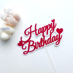 블링 해피버스데이 케이크토퍼 생일토퍼 생일이벤트 : 해피띵스토퍼