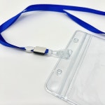 PVC 투명 스태프 목걸이 9x6cm : 몽동지심