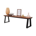 원목 멀바우 낮은책상 좌식 테이블 밥상 좌식테이블 1500 : 리빙하우징