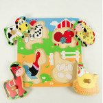 궁금해퍼즐 가축동물 동물농장 원목블럭 퍼즐놀이 : 아이템 8번지