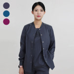 간호사 덧가운 빅사이즈 간호복 병원 유니폼 스크럽복 클레어덧가운 : 메디홈즈