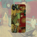 카페빈센트(Cafe Bean Scent) | 명화 케이스 1985 The Night Café (Le Café de nuit) - Vincent van Gogh 빈센트 반 고흐 - 밤의 카페 아이폰XS하드 : Bergamot