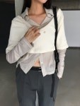 [멜란지당일]브리드 도미노 티셔츠 (3colors) 세일 : 레이두