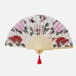 접이 부채(꽃과 나비) 국립박물관 뮷즈 굿즈 선물용 국립중앙박물관 : 국립박물관 뮤지엄샵