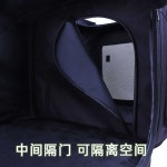 접이식 자동차 고양이 켄넬 강아지 원터치 텐트 개집 블랙 (단일 상품) : 요조의휴일