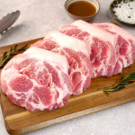 미트타임 덜미살 왕꽃살 500g x2 (뒷고기 돼지 특수부위 꼬들살 김해 꼬들목살) : 미트타임