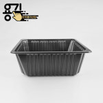 실링용기 23199 일회용 PP 두꺼운 포장용기 배달용기 감자탕 미니탕 찜 국물 용기 (600개) : 한국용기산업