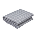 수면도감 전기요 탄소매트 카본 전기매트 온열 전기장판 화이트체크 싱글 : FeelU