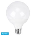 번개표 LED 볼전구 램프 12W 15W 숏넥 롱넥 주광색 주백색 전구색 G95 G120 : 대동상회
