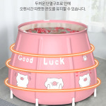 반식욕조 이동형욕조 반신 목욕통 접이식 홈사우나 : 다팔계