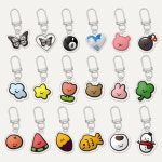 [모음] 디자인 아크릴키링 키링 댕냥이 해피띵스 악세사리 키홀더 차키 장식 : 아이엠스튜디오