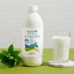 하늘다음 태백  100%자연목초 유기농 산양유 500ml 정기배송상품/ 100%원유,초유단백질 : 세진목장 산양유