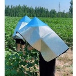 돗자리모자 자외선차단 농사 야외 햇빛가리개 차양 : 바오밥상점