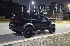 모하비 18인치 무대포 튜닝휠 6홀 리모시스 휠타이어 : 리모시스