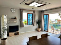 제주 서귀포 가족 숙소 오션뷰 단체 숙박 제주도 바다 펜션 : 제주 롬하우스 펜션