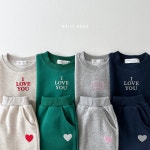 아기등원룩 주니어 유아 키즈 24가을신상 데일리베베 기획) 알럽상하세트 (3-17호) : 프롬쥬니