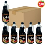 진미 가쓰오우동소스 1.9kg X 6통 (1박스) 엑기스 장국 우동다시 육수 : 담둥마켓
