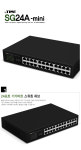 ipTIME SG24A-mini 스위칭 허브 기가비트 24포트 스위치 네트워크 : 동영컴퓨터
