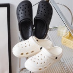 남녀 공용 커플 EVA 심플 초경량 수상 샌들 슬리퍼 여름 사계절 물놀이 B-S049 남녀 미끄럼 방지 슬리퍼 야 : Liang Jianfei