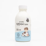 청원목장 바보아빠 농후발효유 프리미엄 플레인요거트 1000ml : 코리아빠
