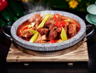 구이판 돌판삼겹살 구이용 곱창 불판 돌솥 바베큐 팬 : 코어나라4