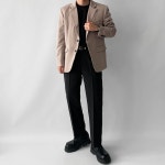 오버핏블레이저 정장마이 남자블레이저 : 디프데이