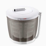 탈수기 휴대용 의류 수동 미니 탈수통 기숙사 캠핑 블루탈수기 : MR.SIMPLE